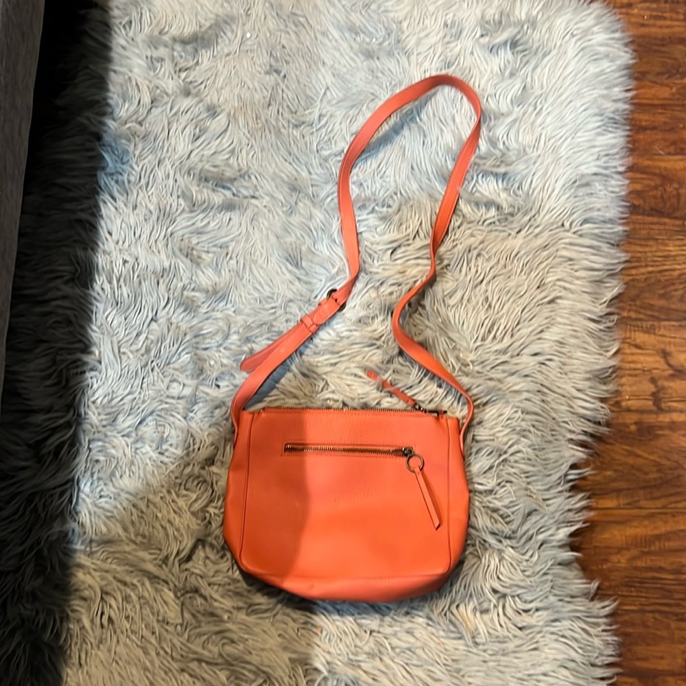 Medium size purse can be used as a larger crossbody or a smaller shoulder purse
